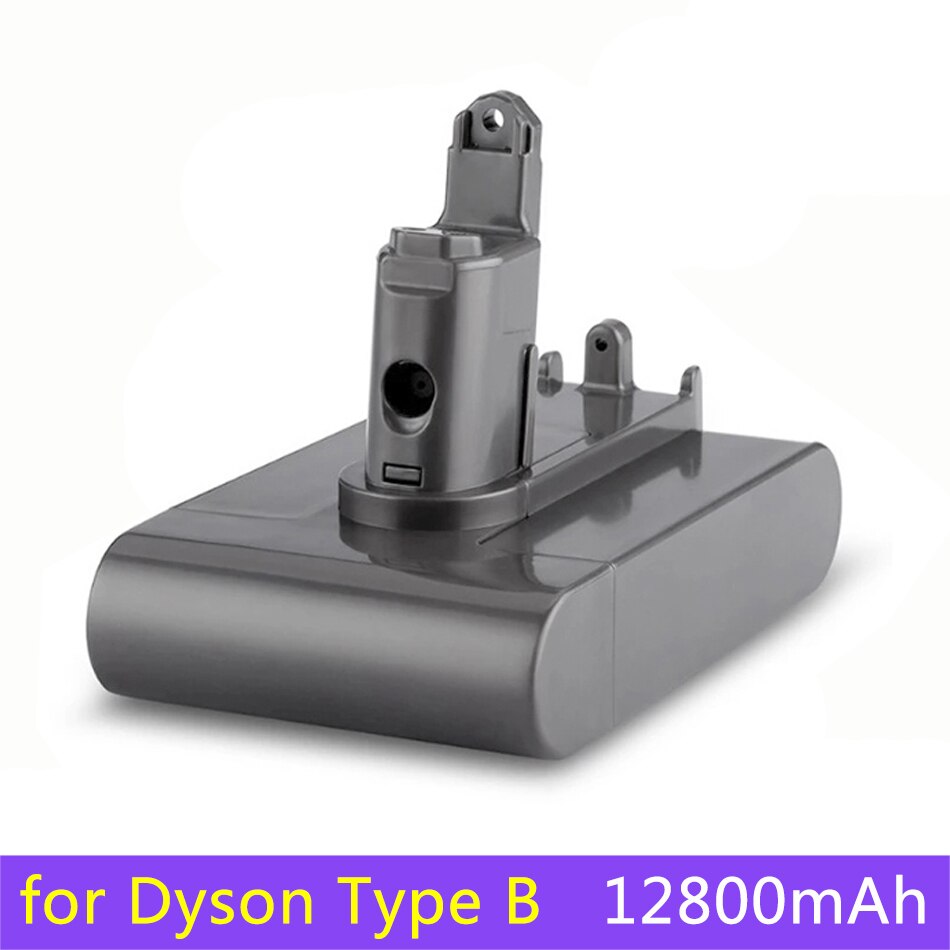 2022 For Dyson V6 V7 V8 V10 Type A/B 12800mAh Replacement Battery for Dyson Absolute Cord-Free Vacuum Handheld Vacuum Cleaner: Type B 12800mAh