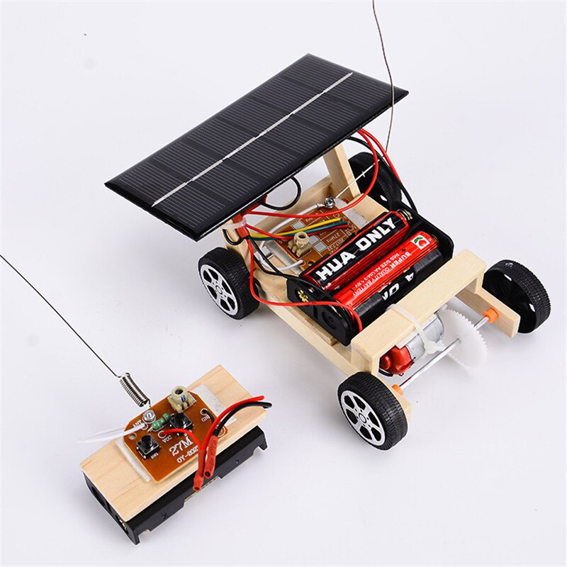 Afstandsbediening Auto Zonne-energie Auto Mini Speelgoed Auto Intelligente Zonne-energie Mini Toyr Educatief Gadget Kinderen