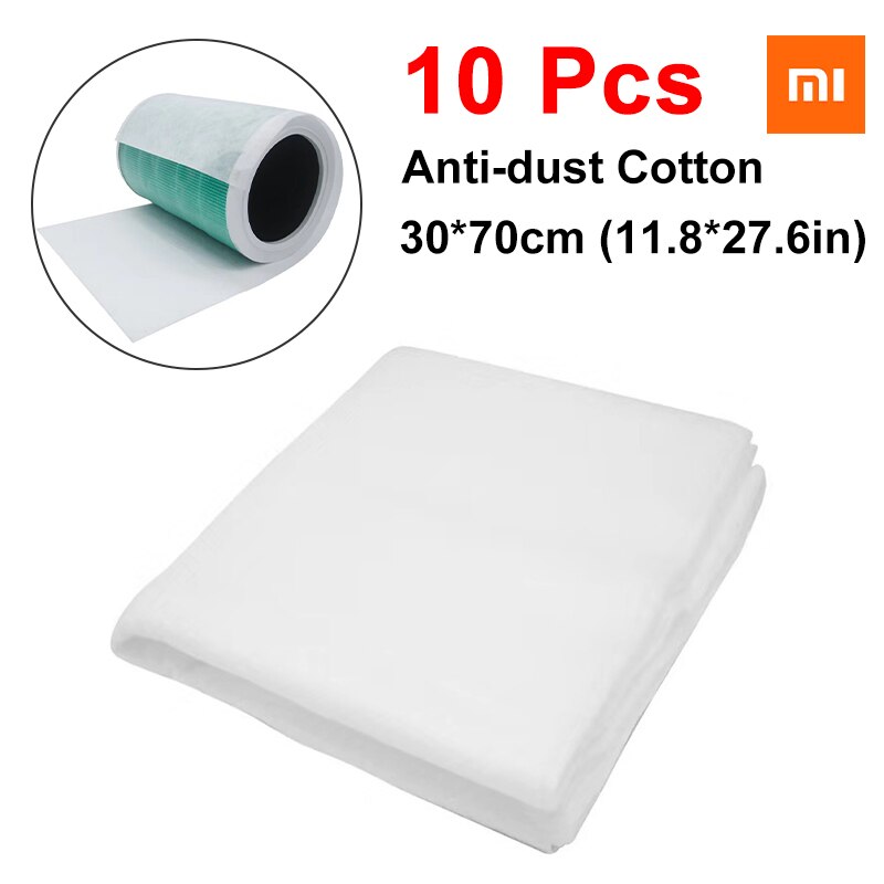 Aktivert luftrenser filter erstatning elektrostatisk anti-støv  pm2.5 karbonfilter til xiaomi  mi 1/2/2s/3/3h hepa luftfilter