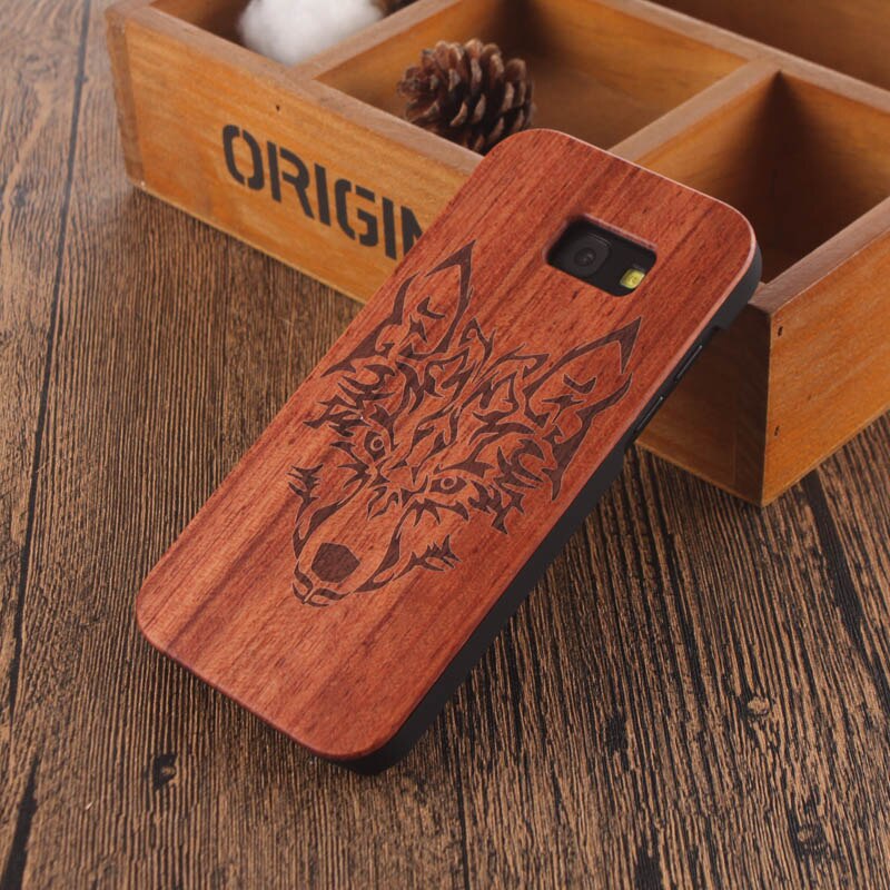 Caja de madera de bambú con cabeza de calavera de Mandala para samsung galaxy A5 funda de madera para samsung galaxy A5 funda de teléfono móvil funda de madera: 11