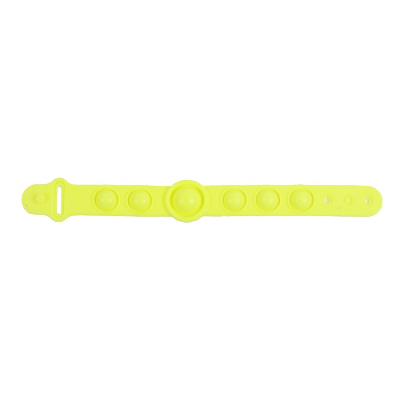 Polsino in Silicone pressa portatile Decom Press ion giocattoli Fidget semplice fossetta braccialetto giocattolo antistress mano pop Figet It giocattolo morbido: 02