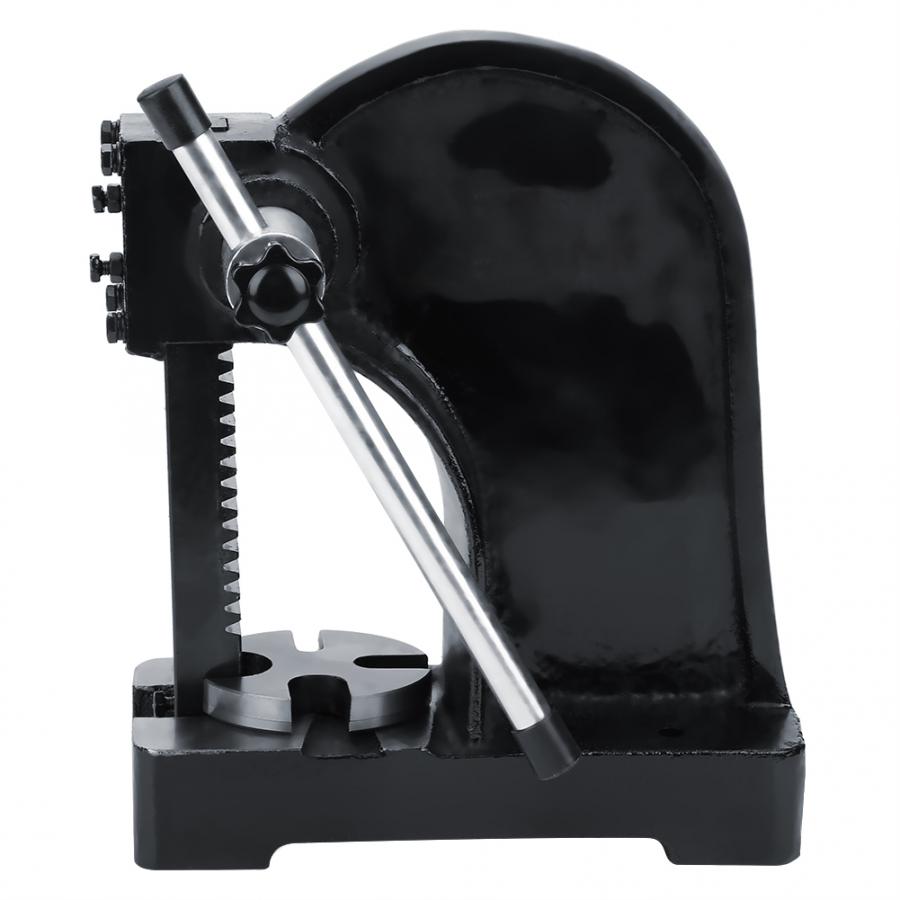 1T Manual Desktop Hand Punch Press Machine Metal Arbor Press Tools