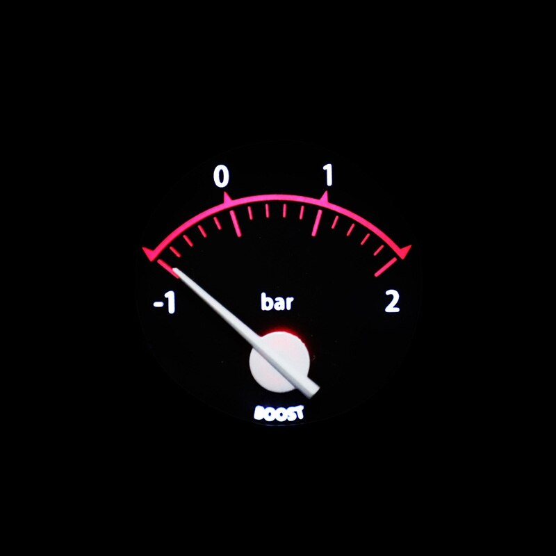 2Inch Digital & Pointer LED Car Turbo Boost Meter Bar Pressure Gauge Universal Car Accessories