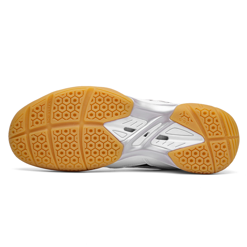 Zapatos de bádminton, zapatos deportivos de entrenamiento para interiores y exteriores, zapatos de tenis de mesa transpirables de malla antideslizantes y resistentes al desgaste