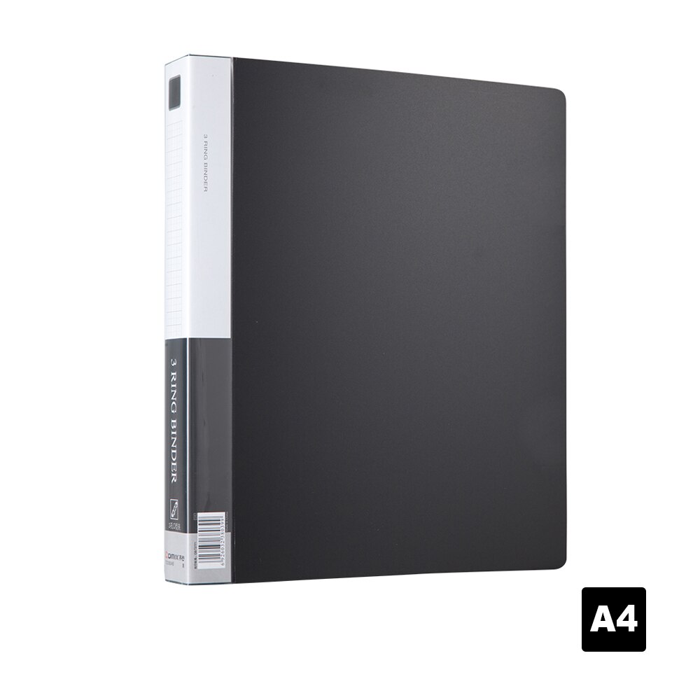 Comix A4 Presentation 1.5inch 3-Ring Binder Folder-TC530AB: Black