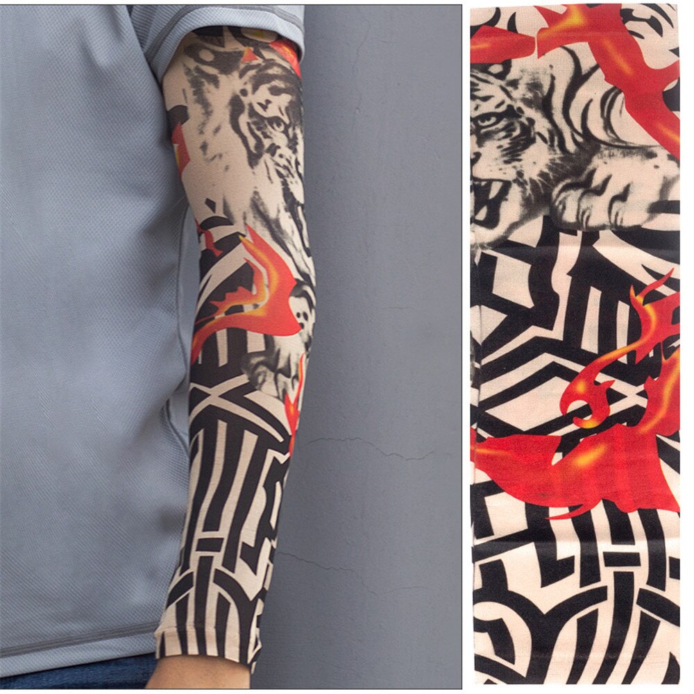 Mode Sport 1 PC Mouw Zon Uv-bescherming Stretch Arm Cover Fietsen Rijden rijden Wandelen Arm Mouwen Armband Sportief dragen