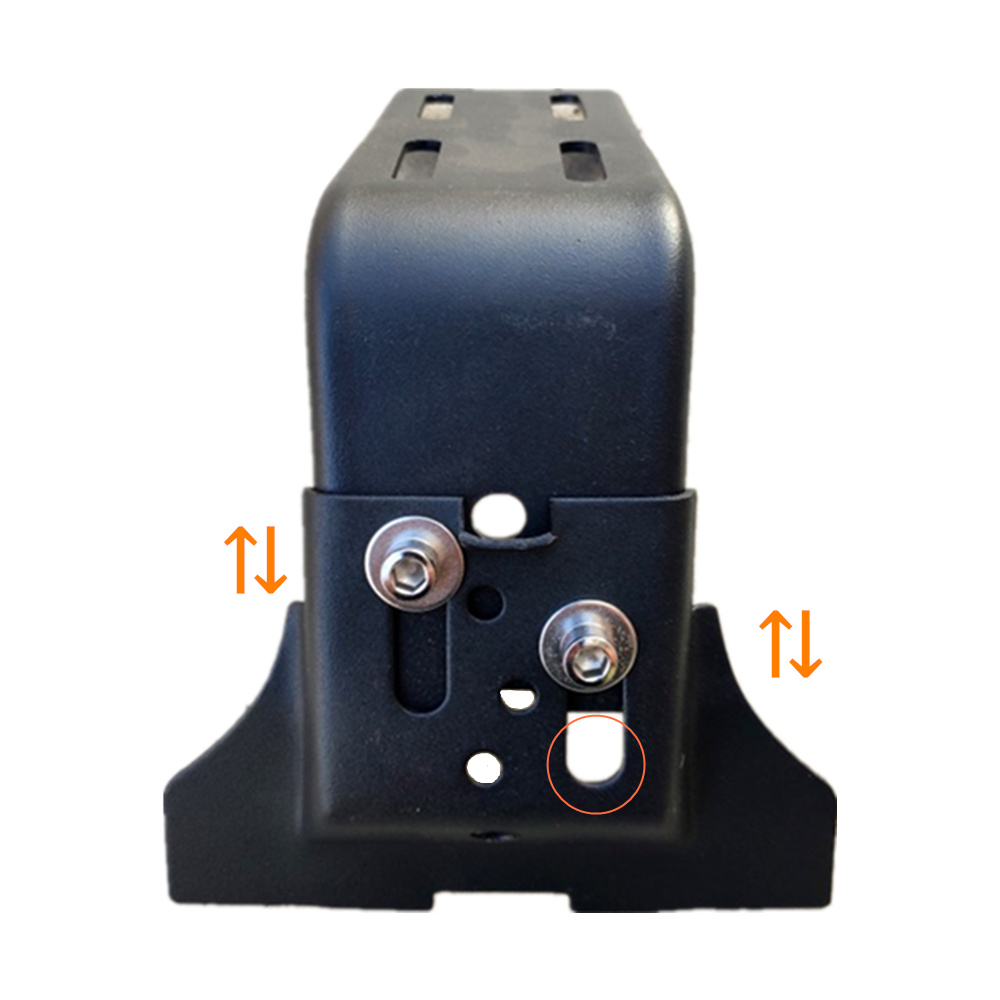 ALWYASME Auto Imperiaal Goot Mount Adapter Voor SUV/MPV
