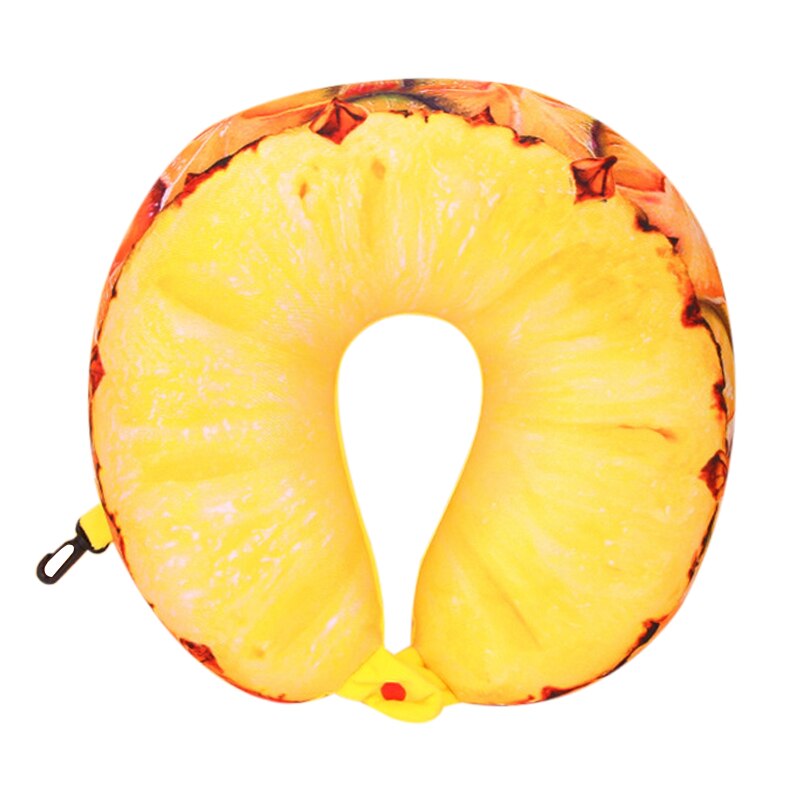 Memory Foam Bedding Pillow Butterfly Shaped Relax Neck Protection Orthopedic Slow Rebound Cervical For Health Care 50x30cm: Pineapple 29x27cm