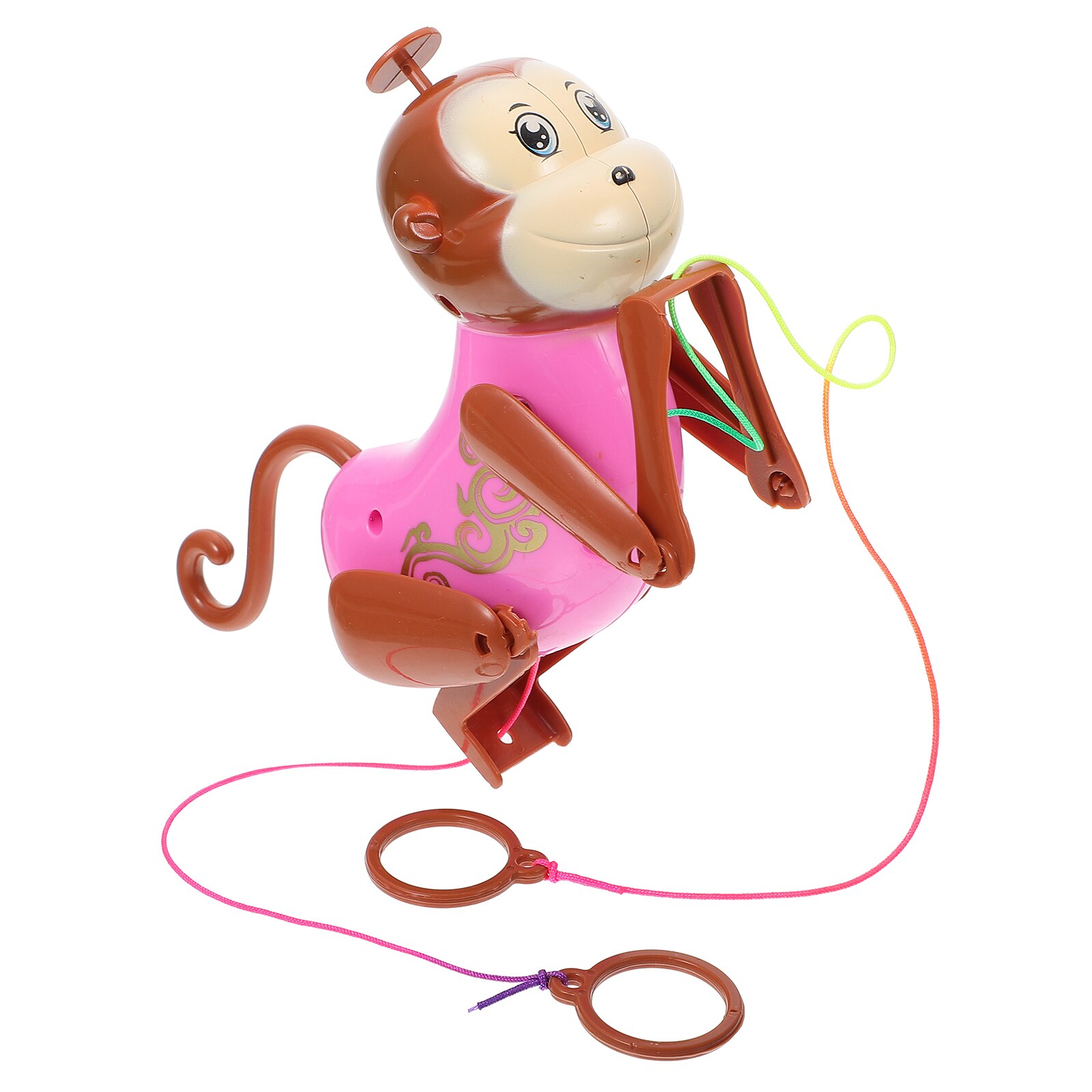 Cartoon Monkey Children Rope Pulling Climbing (Random Color)