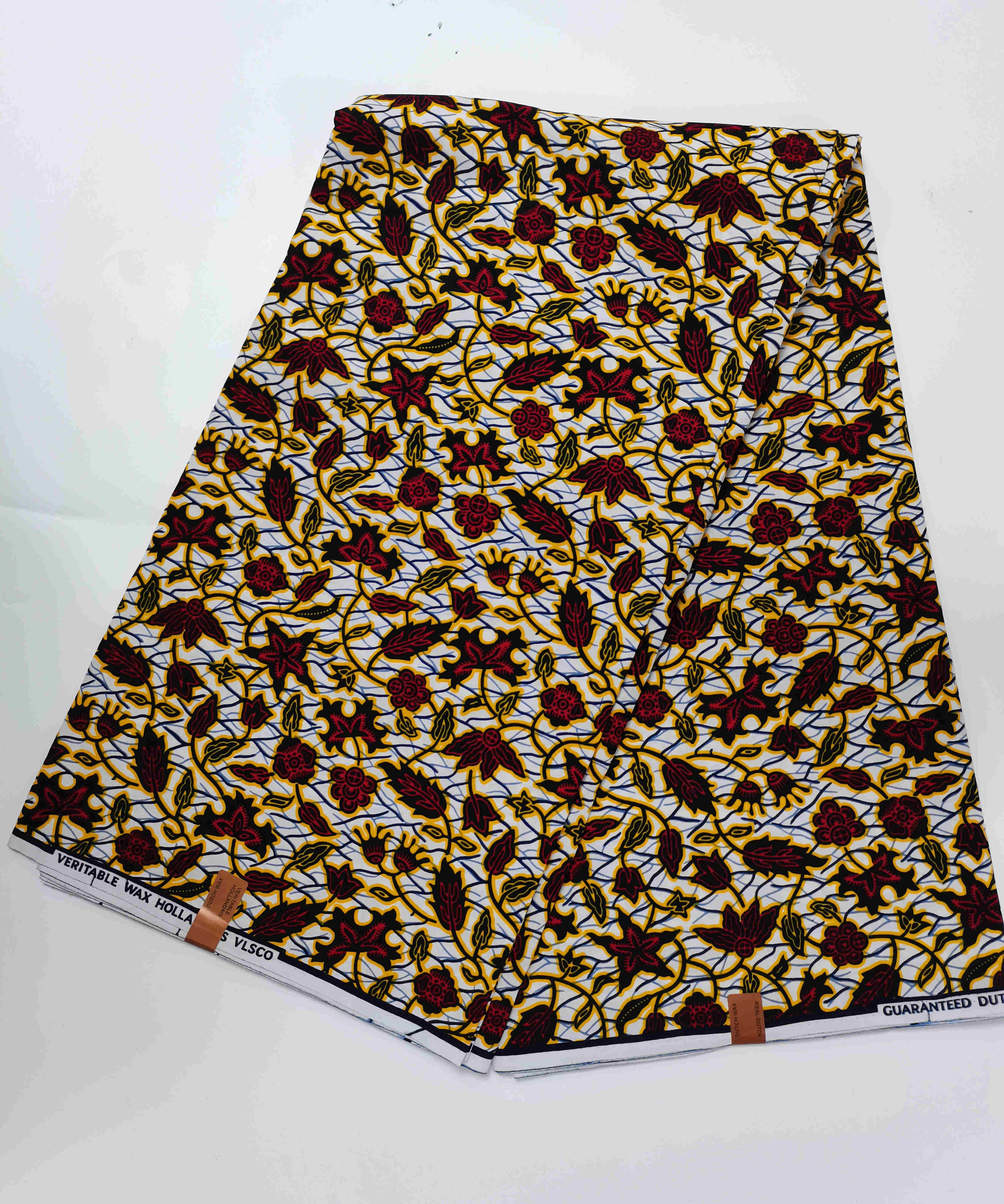 100% Cotton 6 Yard Golden Silver Prints Material African Wax Sewing Fabric Material Ankara Nigerian Style For Dress Bag: 406-6