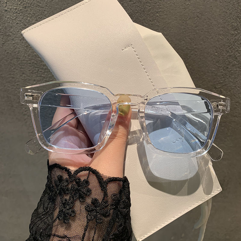 Unisex Rectangle Vintage Sunglasses Retro Sun Glasses Female Lady Eyeglass Cat Eye Casual Goggles UV400: Clear