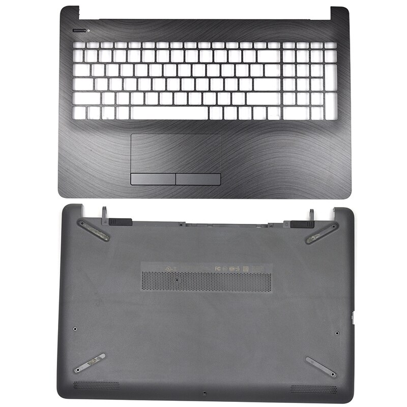 Laptop LCD Back Cover/Front bezel/LCD Hinges/Palmrest/Bottom Case For HP 15-BS 15T-BS 15-BW 15Z-BW 250 G6 255 G6 929893-001 Gray