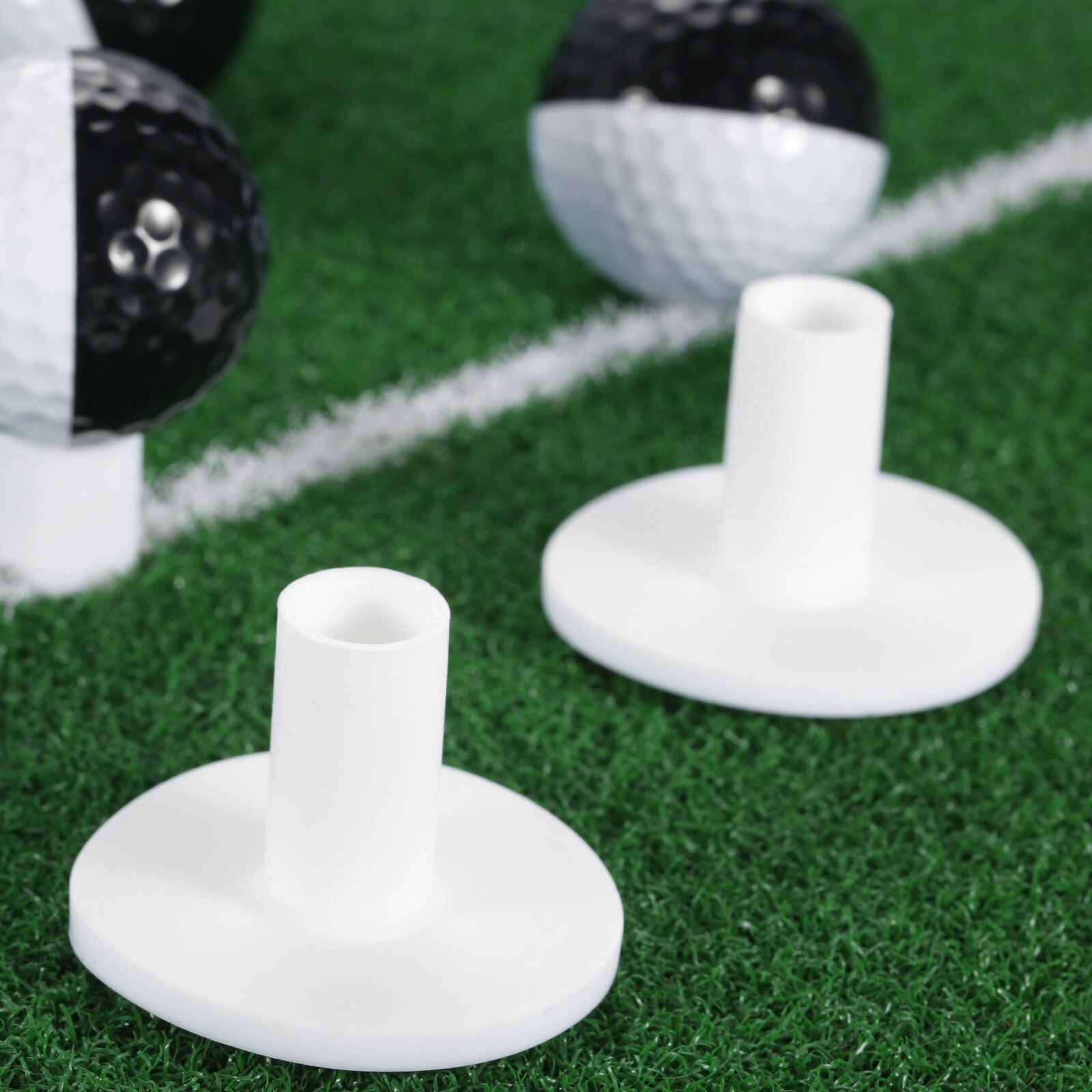 1pc Golf Tee Driving Range Tees Ball Holder for Indoor Outdoor Golf Hitting Mat Practice Accessories Training Tools 7 Sizes