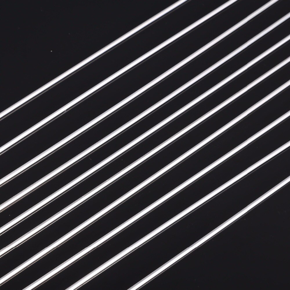 10pcs Zilver Aluminium Lassen Staaf Metalen Lassen Solderen Stok Staven Mayitr 450mm Lengte 2.4mm Diameter