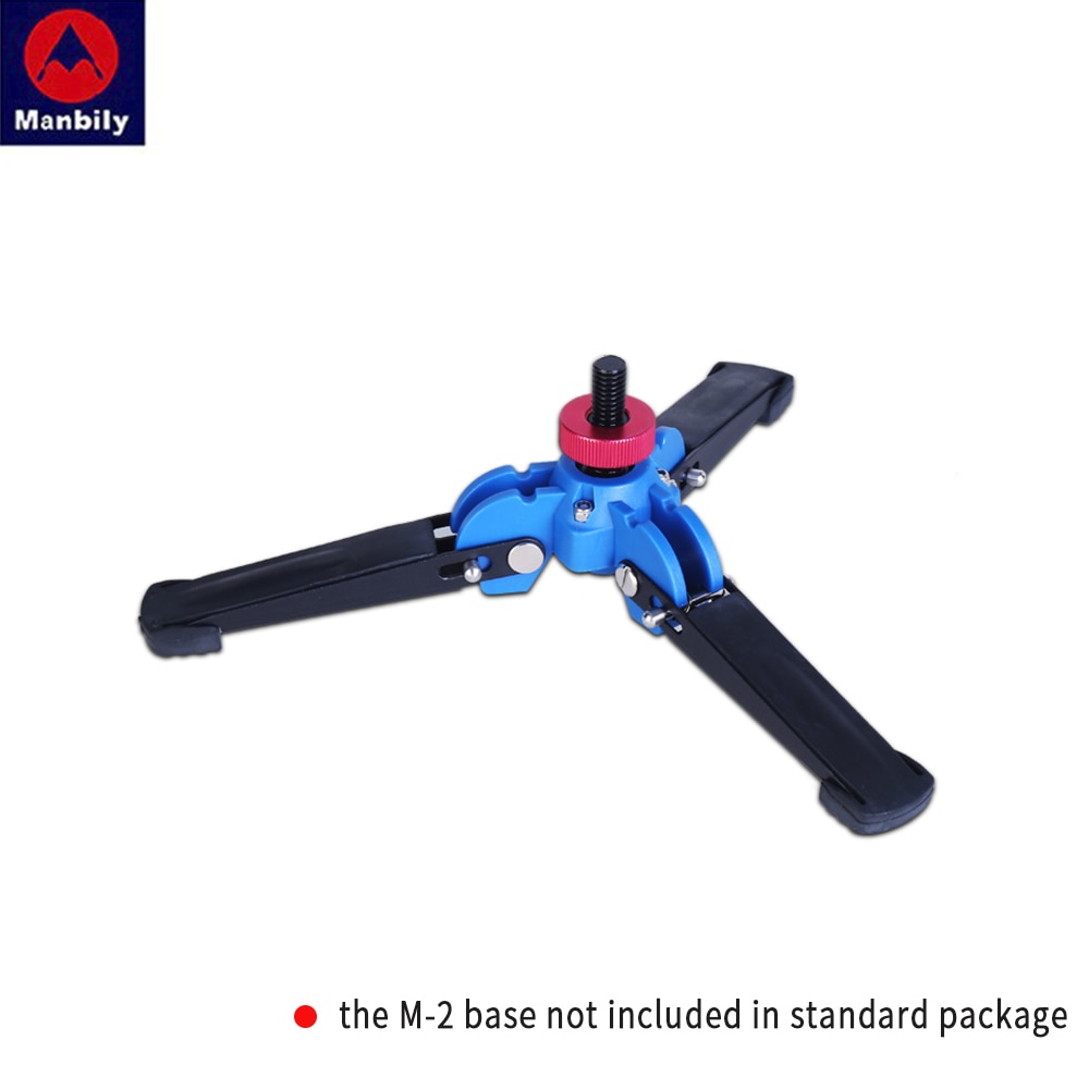 Manbily – support monopode de voyage portable en fibre de carbone, peut se tenir avec le mini trépied de la caméra DSLR