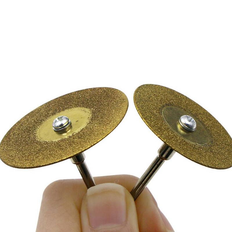 Diamant-Sägeblatt, Mini-Dremel-Trennscheibe, 10-teiliges Rad mit 2 Pleuelstangen für Dremel-Bohrdrehwerkzeug, 22 mm, 25 mm, 30 mm, 40 mm, 50