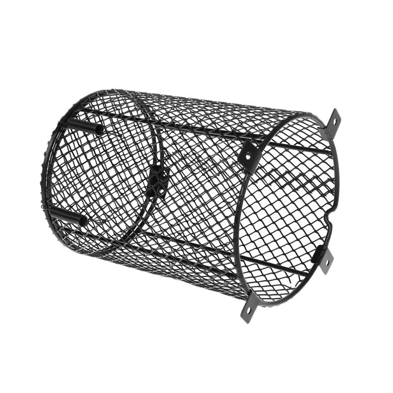 Reptile chauffage garde ampoule chauffante lampe enceinte Cage protecteur métal maille lampe couverture