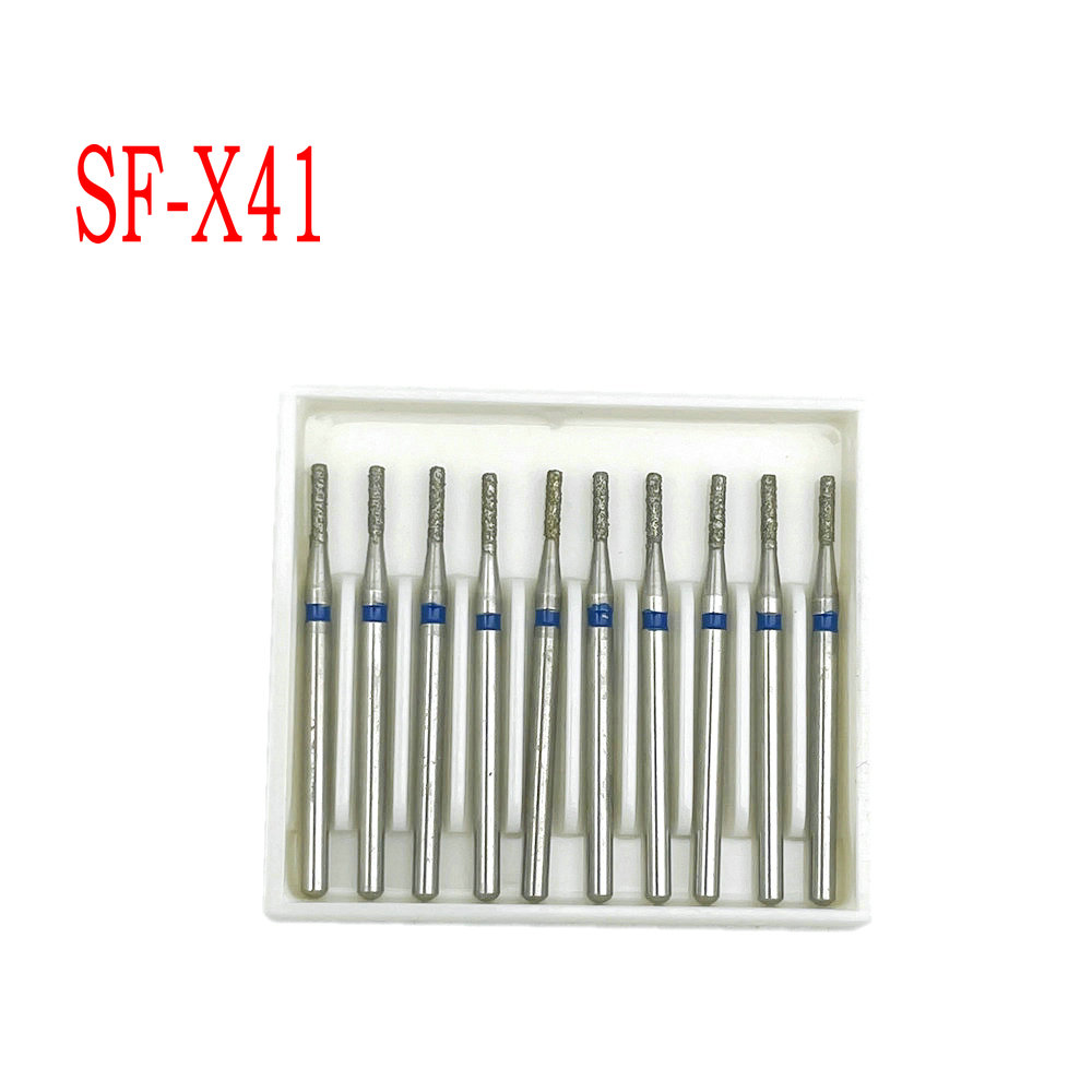 5/10pcs Extra Long Dental Diamond Burs FG Diamond 1.6mm Shank for High Speed Handpiece Burs Dentist Tools