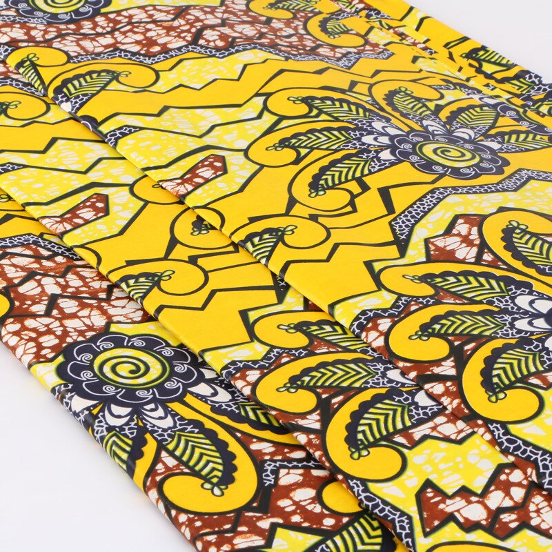 Tela de impresión de cera africana para vestidos de boda 100% tela de algodón para vestido tela ankara
