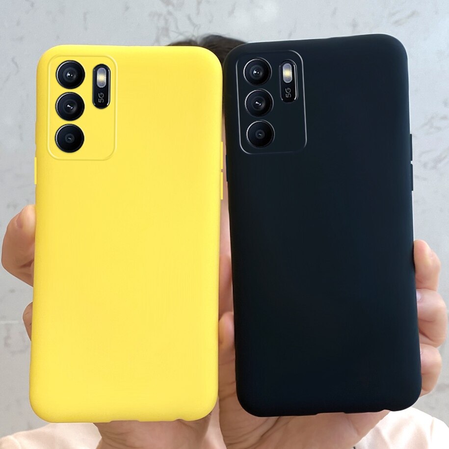 Flüssigkeit Silikon Telefon fallen Für OPPO Reno6 Z 5G Abdeckung schlicht Dünne Zurück Abdeckung Für OPPO Reno 6Z 5G CPH2237 Coque Reno6Z Capa