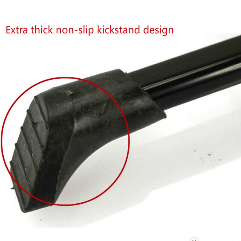 Middle Bike Stands Kickstand Aluminum Alloy Adjustable Parking Racks Mountain Bicycle Side Support Cycling Part for 20 24 26MTB