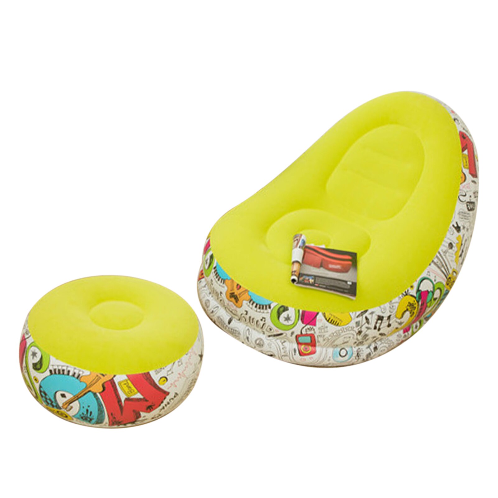 Couch Woonkamer Stoelen Draagbare Lucht Opblaasbare Outdoor Voet Kruk Bean Bag Stoel Set Indoor Home Decor Luie Sofa Slaapkamer lounge