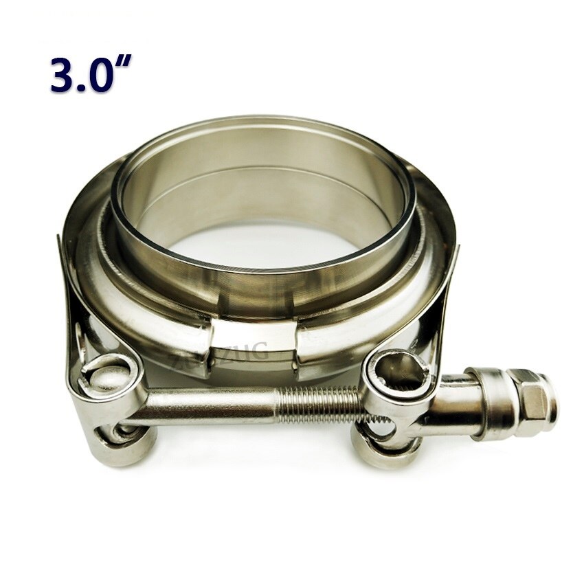 ZUCZUG 1.5-6.0" Self Aligning with welding groove male/ female flanges V Band/V-band Clamp assembly: vbkmf300