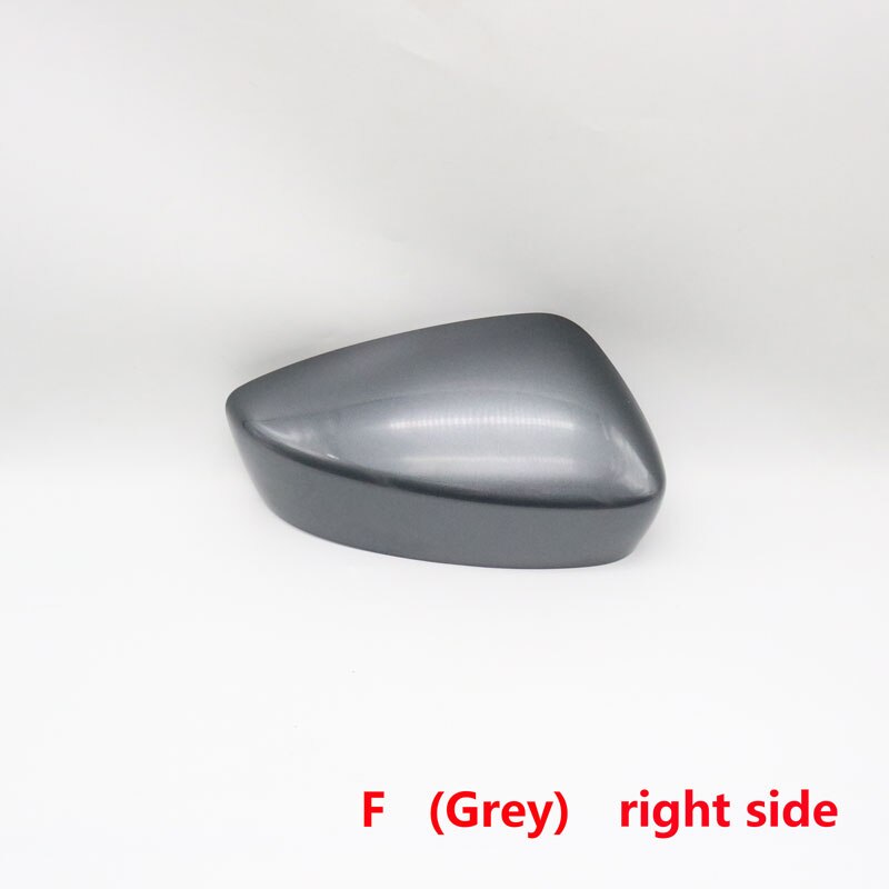 For Mazda 3 Axela Car Left Right Side Mirror Cover Housing Wing Door Mirror Shell Cap: F right side