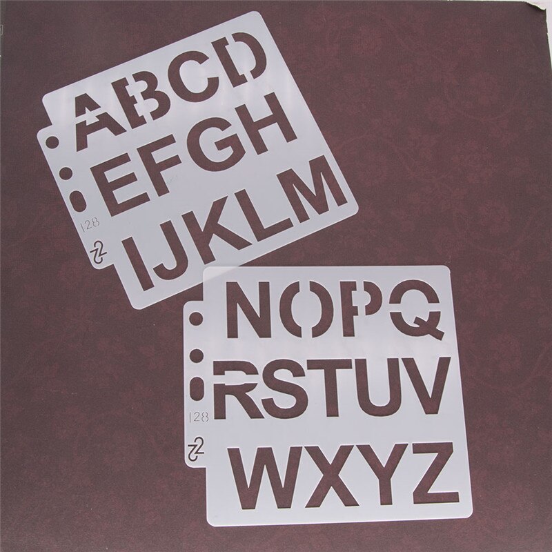 Many Styles Beautiful Stencils for DIY Scrapbooking Plastic Handmade Template Photo Album Cake Tools Diary Decor: S128