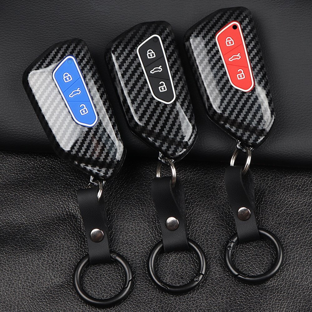 Auto Schlüssel Fall Abdeckung Für VW Volkswagen Golf 8 MK8 ID.3 ID.4 Für Skoda Octavia 4 A8 Sitz Leon MK4 cupra Formentor 2022