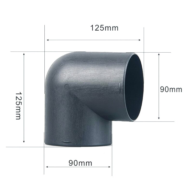 Car Air Heater Ducting Pipe Air Vent Outlet L Shape Elbow Bend Pipe Exhaust Connector for Webasto Eberspaecher
