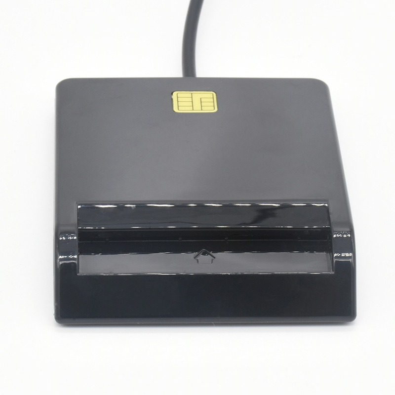 Usb Smart Card Reader Voor Bankkaart Ic/Id Emv Kaartlezer Voor Windows 7 8 10 Linux Os USB-CCID Iso 7816 Voor Bank Belasting Terugkeer