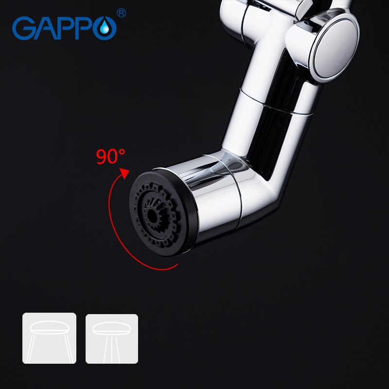 Gappo handigheid ABS Bidet Kraan handdouche badkamer sproeikopmondstuk chrome bad bidet toilet sproeier pulverizador G36