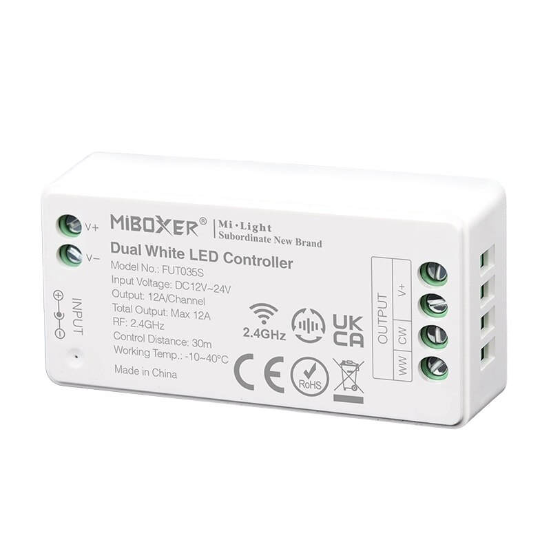 Miboxer 2.4G RF Wireless Dimmer CCT RGB RGBW RGB+CCT FUT035S FUT036S FUT037S FUT038S FUT039S Controller Samll Size MiLight: FUT035S CCT