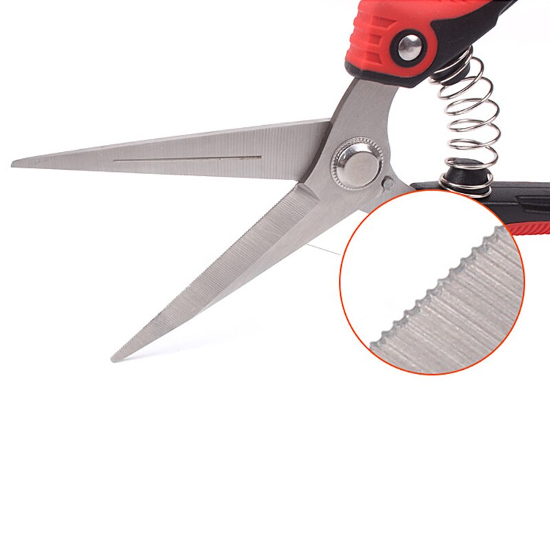 Tuingereedschap Anti-Slip Tuinieren Snoeischaar Schaar Roestvrij Staal Snijgereedschappen Set Snoeischaar Boom Cutter Thuis Gereedschap 200mm