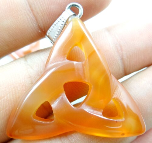 Natural stone Quartz Crystal Turquoises Opal lapis tiger eye Hollow triangle pendant for diy Jewelry making necklace Accessories: NO.1