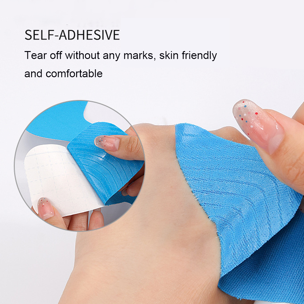 Cinta de tobillo de kinesiología precortada, soporte de compresión, vendaje elástico para pies, envoltura protectora, Protector deportivo para pies
