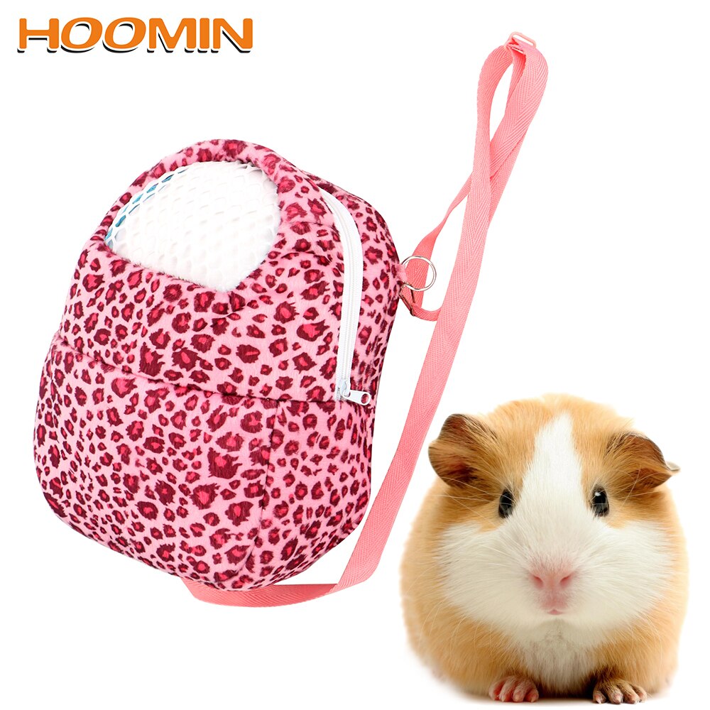 HOOMIN Huisdier Draagtas Draagbare Huisdier Producten Voor Hamster Muis Eekhoorn Korte Pluche Kleine Dieren Carrier