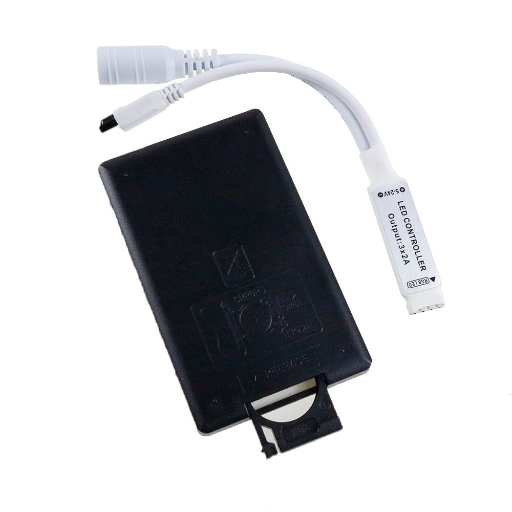 DC 12V Veiligheid Mini 24 key Afstandsbediening RGB Led Strip 24 Key Controller Voor 3528 of 5050 RGB LED strips LED Strip Verlichting