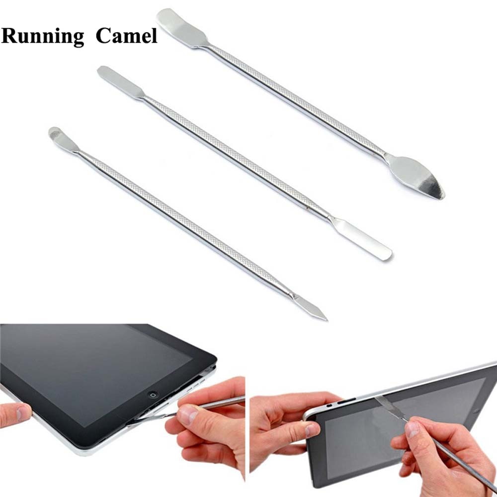 Running Kameel 3 In 1 Metalen Spudger Mobiele Telefoon Reparatie Opening Gereedschap Voor Iphone Voor Samsung Laptop Tablet Repareren Gereedschap