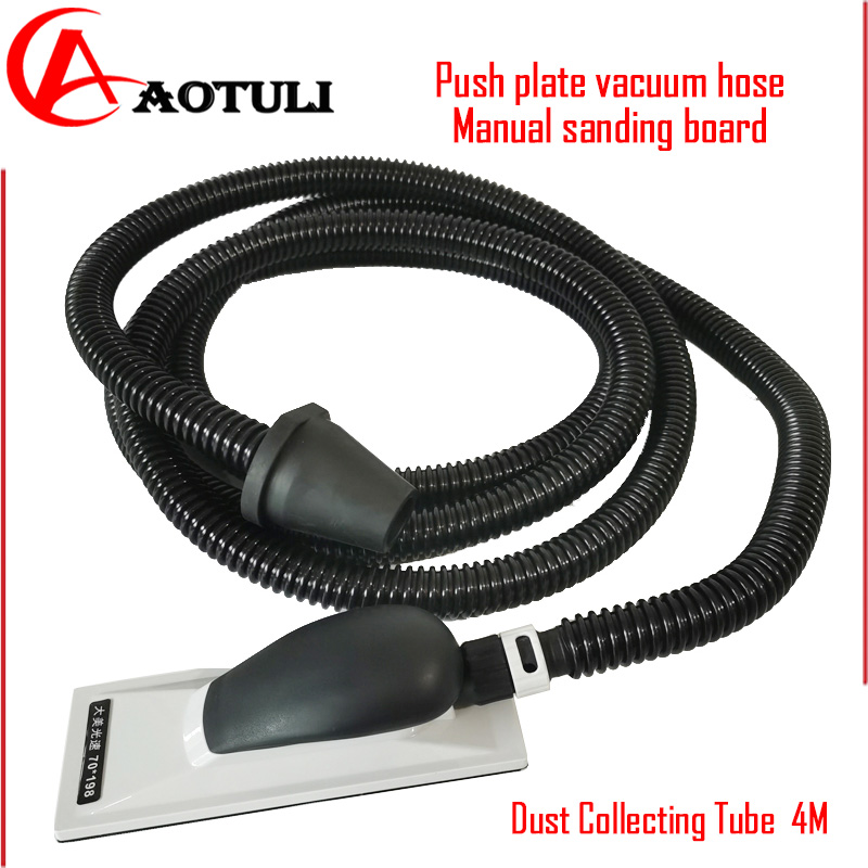 Støvoppsamlingsrør for festool eller mirka håndhøvel, 4m- hånds skyvebrett, støvoppsamlingsslange, støvsuger