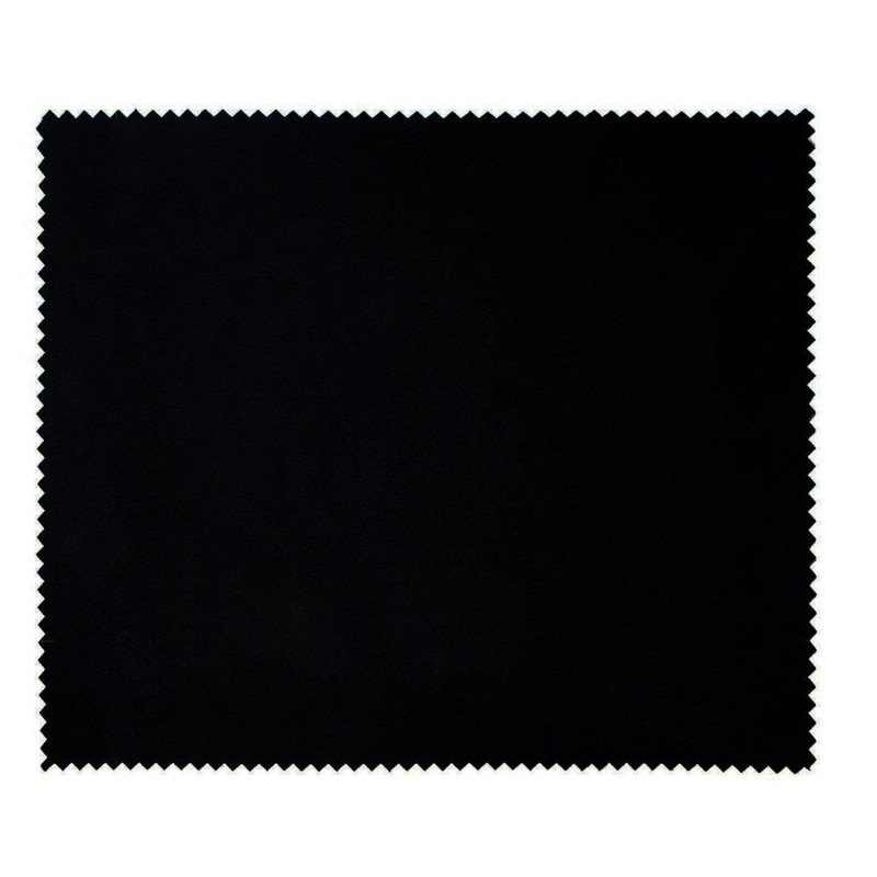 O transporte da gota novo 10 pçs microfibra pano óculos de limpeza panos acessórios roupas óculos lente preto óculos de pano u9s3