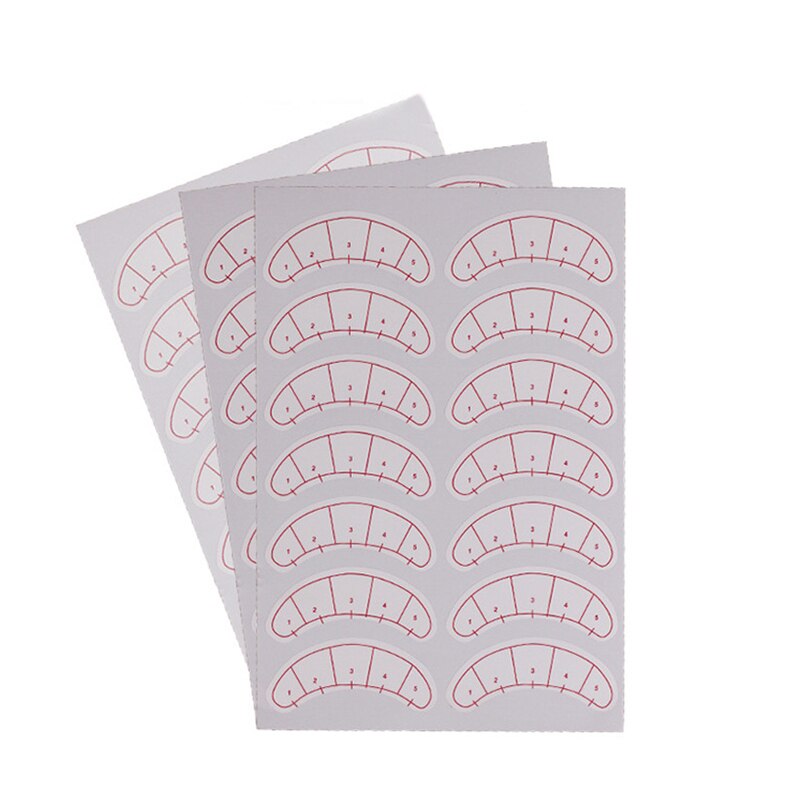 Makeup Five Point Grafting Training Pads For Beginner Practice Tools Under Eye Eyelash Extension Sticker Positioning Patch