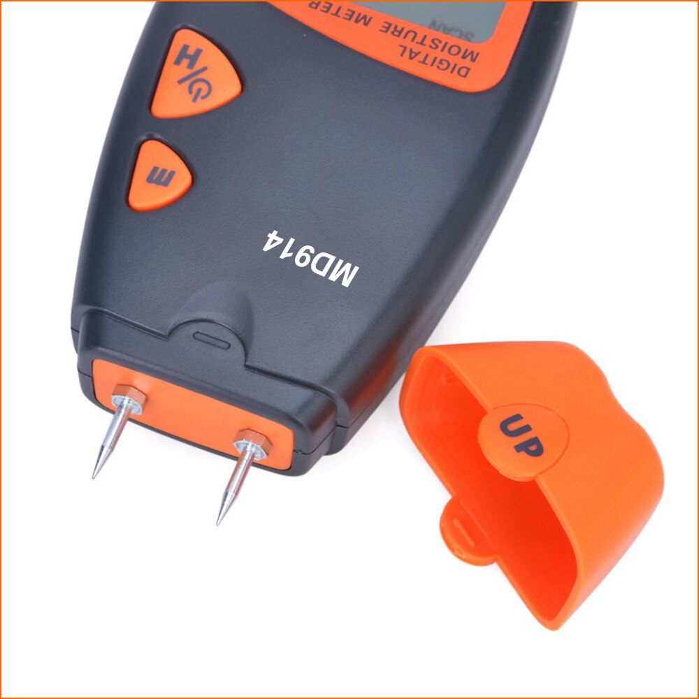 RZ Digitale Hout Vochtmeter Inhoud Van Hout 4 Pins Sensor Vochtgehalte In Hout Sanpometer Lumber Vochtigheid Meter MD914