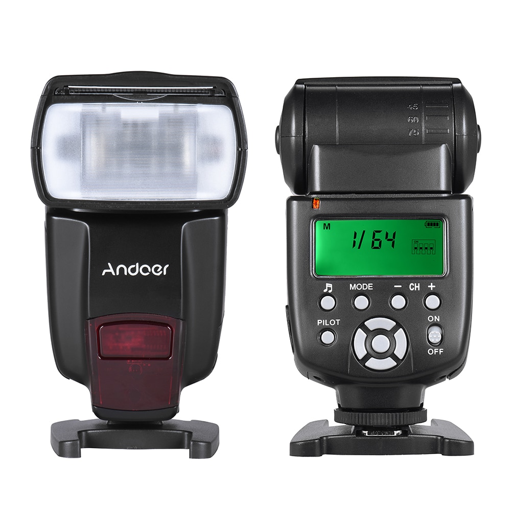 Andoer AD560 2,4G kabellos an-kamera Sklave Blitz Speedlite für Kanon Nikon Olymp Pentax Sony A7 A7 II a7S A7R A7S II