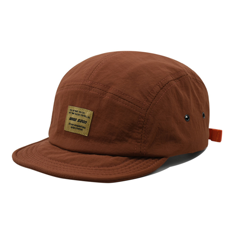 Gorra de pico de pato de ala corta, sombrero Retro versátil para el sol, gorra de béisbol suave de verano: camouflage