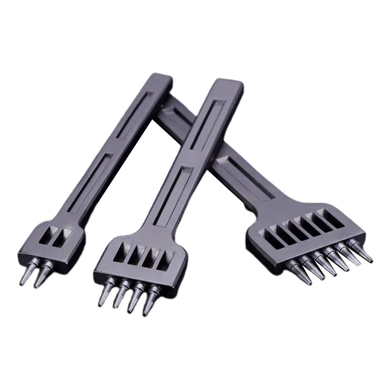 Leather Craft Tool Punch Tools Hand Hole Punches DIY Round Stitching Punch for Leather Craft Sewing Stitching Punch