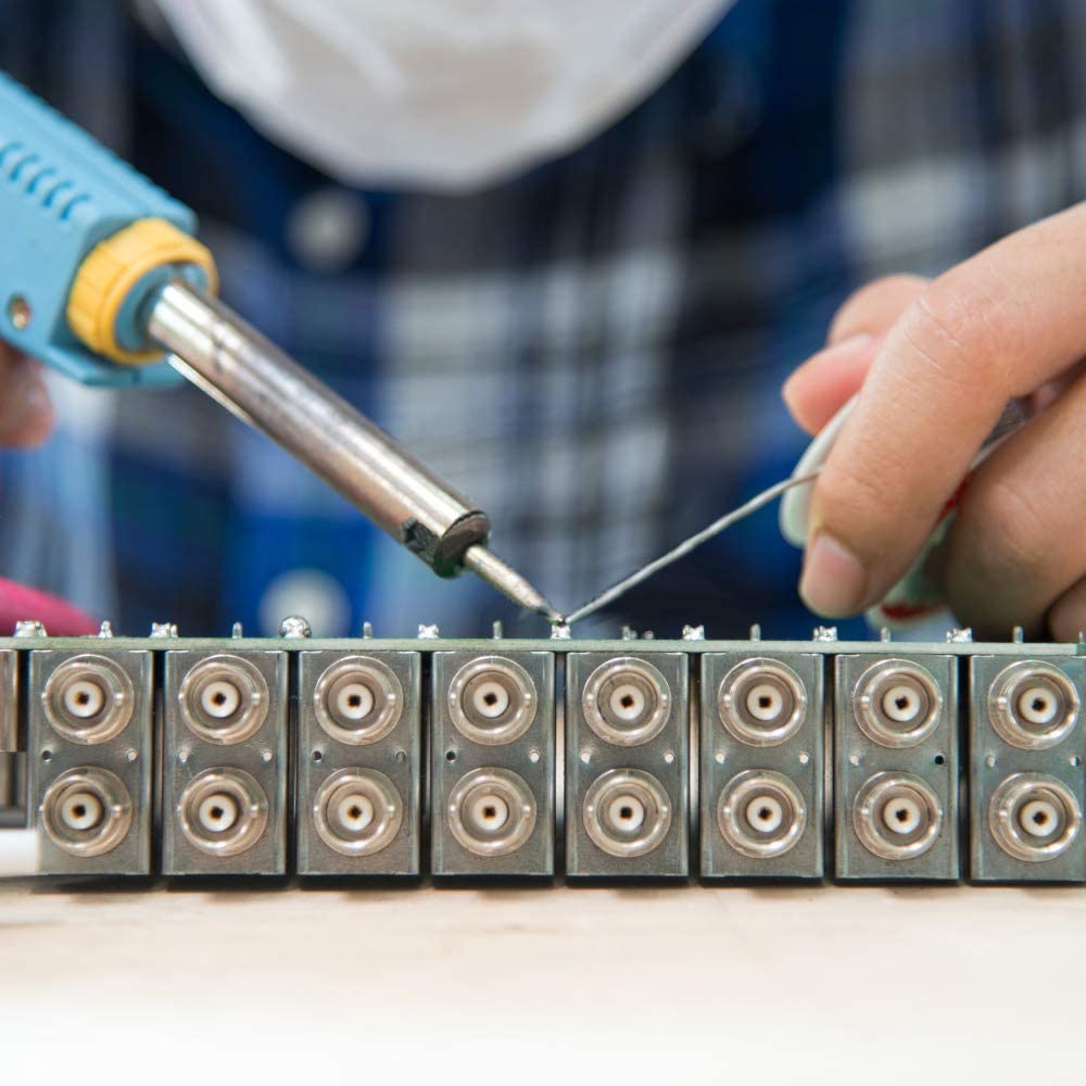 5 Pieces 900M Soldering Iron Tips Kit Replacement Soldering Iron Tips for Hakko Soldering Station Tool