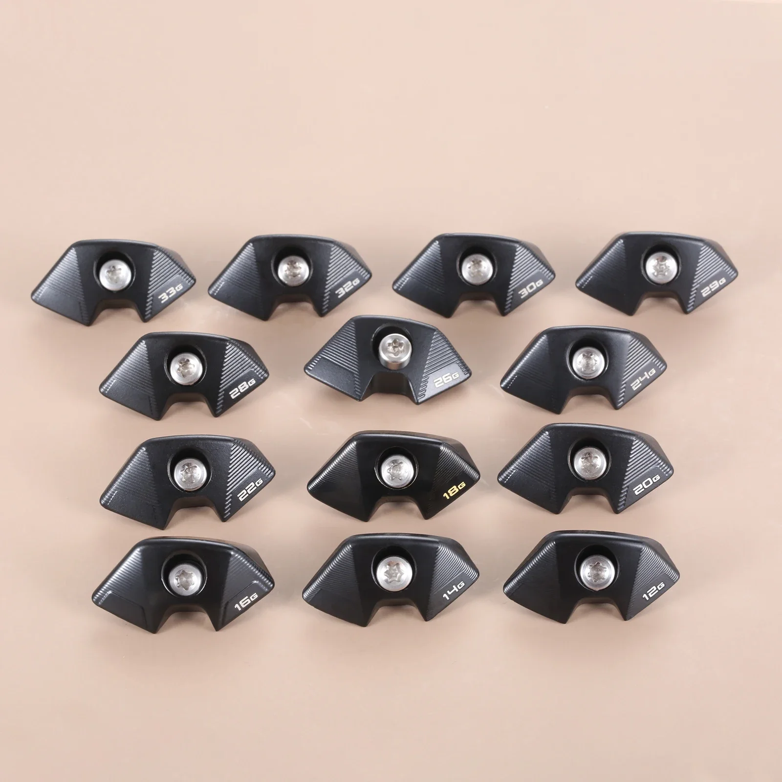 Tornillo de práctica de peso para cabezas de palos de Golf, para controlador Taylormade Sim2/Sim2 MAX/LS, 12g,14g,16g,18g,20g,22g,24g,26g,28g,29g,30g,32g,33g