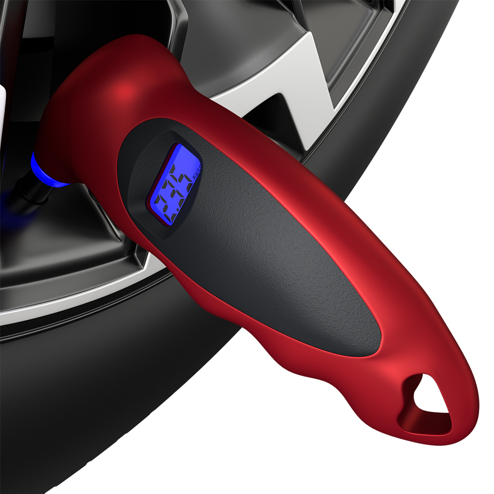 Car Styling Tire pressure gauge 0-150 PSI Backlight High-precision digital tire pressure monitoring car tire pressure gaug